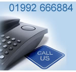 Call us on 01992 666884